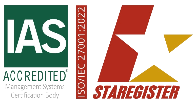 IAS Accredited - StarRegister ISO/IEC 27001:2022